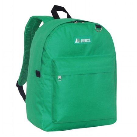 EVEREST Everest 2045CR-EMGRN Classic Backpack - Emerald Green 2045CR-EMGRN